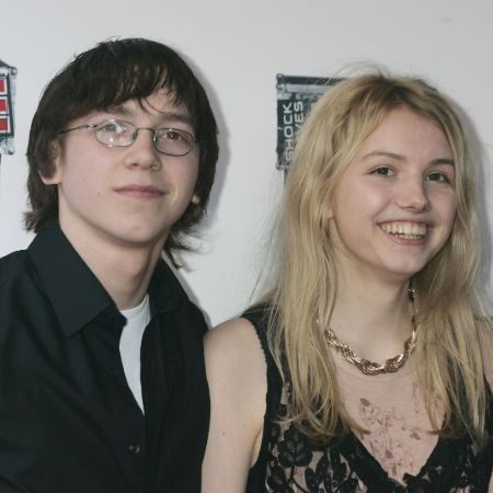 Mike Bailey with his Skins co-star Hannah Murray